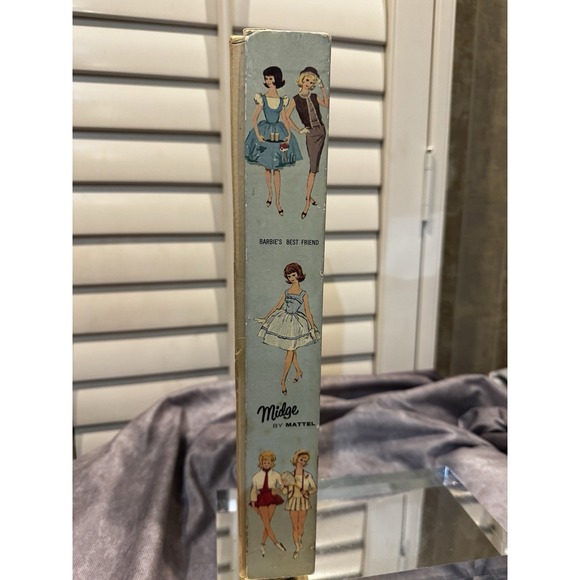 1962 BARBIE Best Friend MIDGE Doll  Original Box w/‎ Papers- VINTAGE Mattel #860 - Picture 4 of 11